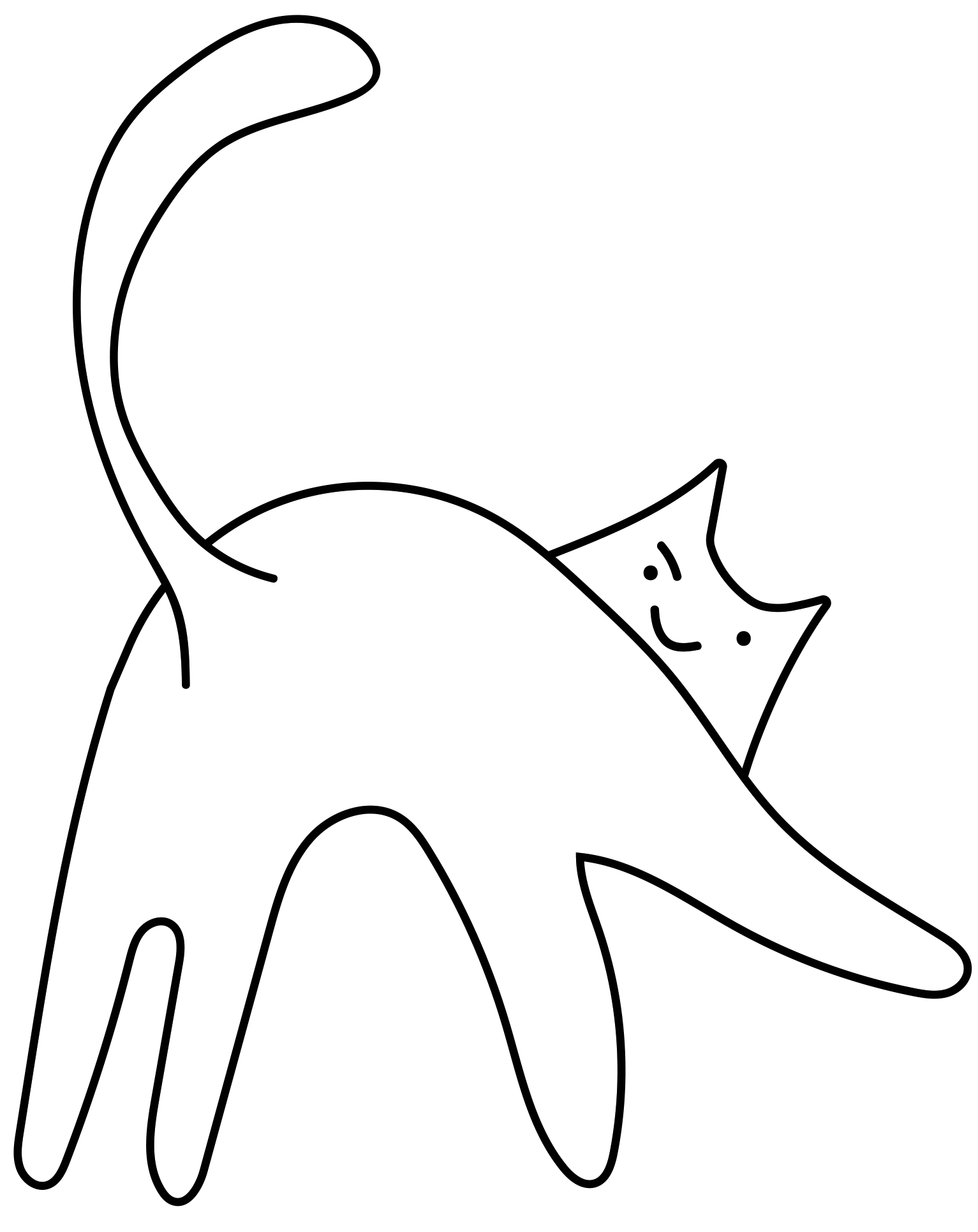 Cat illustration